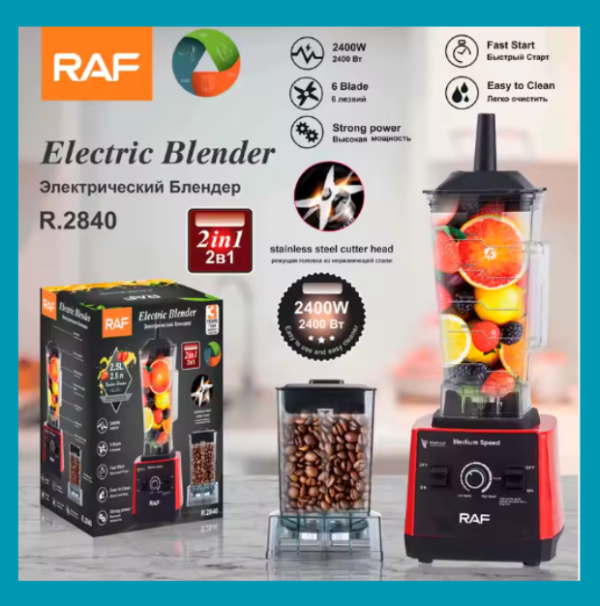 RAF Blender 2in1 2400W