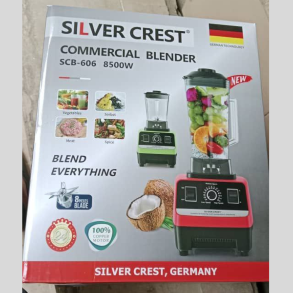 Silver Crest Blender 8500W